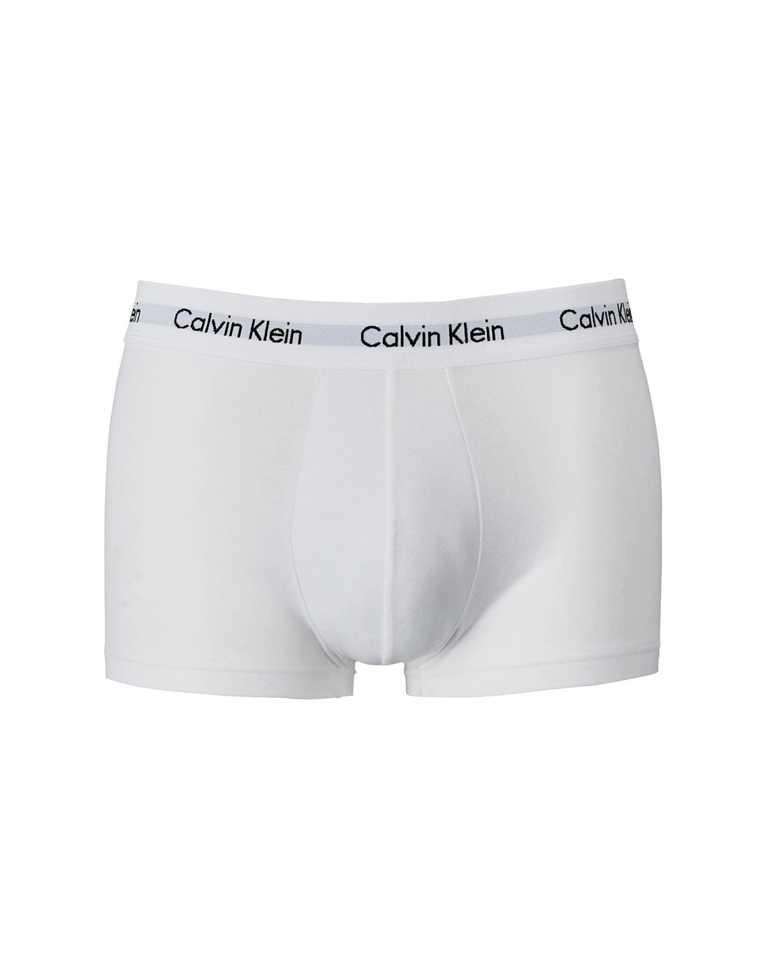 3 Pack Low Rise Trunks - White