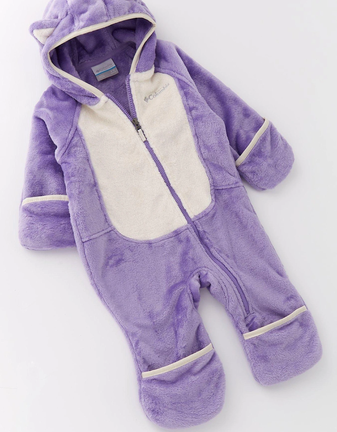 Youth Infant Foxy Baby sherpa Bunting Snowsuit - Purple