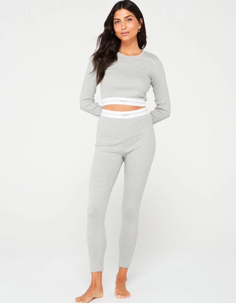 Logo Leggings - Grey