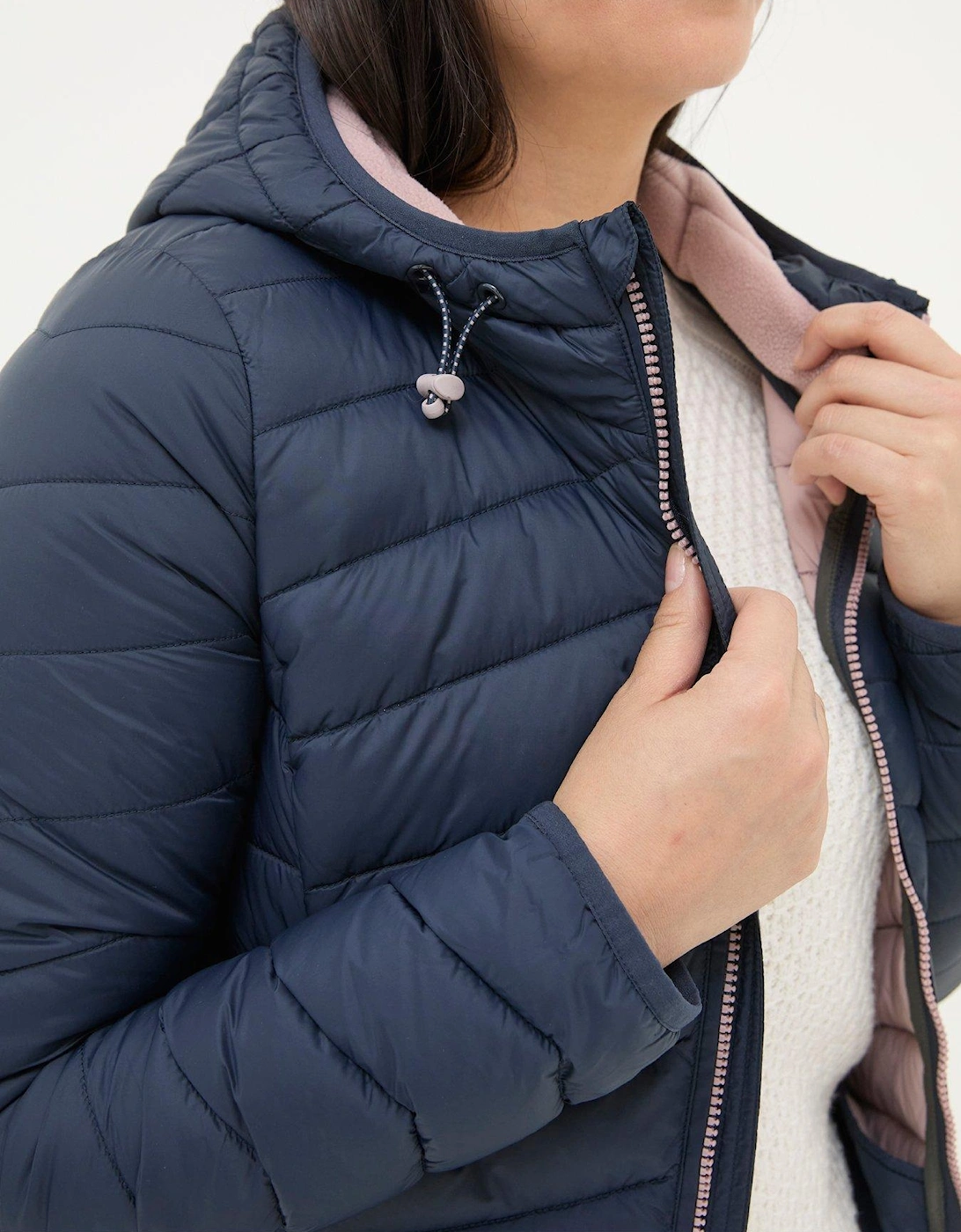 Ruby Lightweight Padded Jacket - Navy