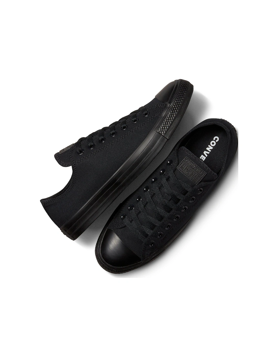 Unisex Ox Trainers - Black/Black