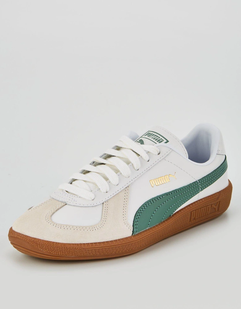 Womens Army Trainer - White/green