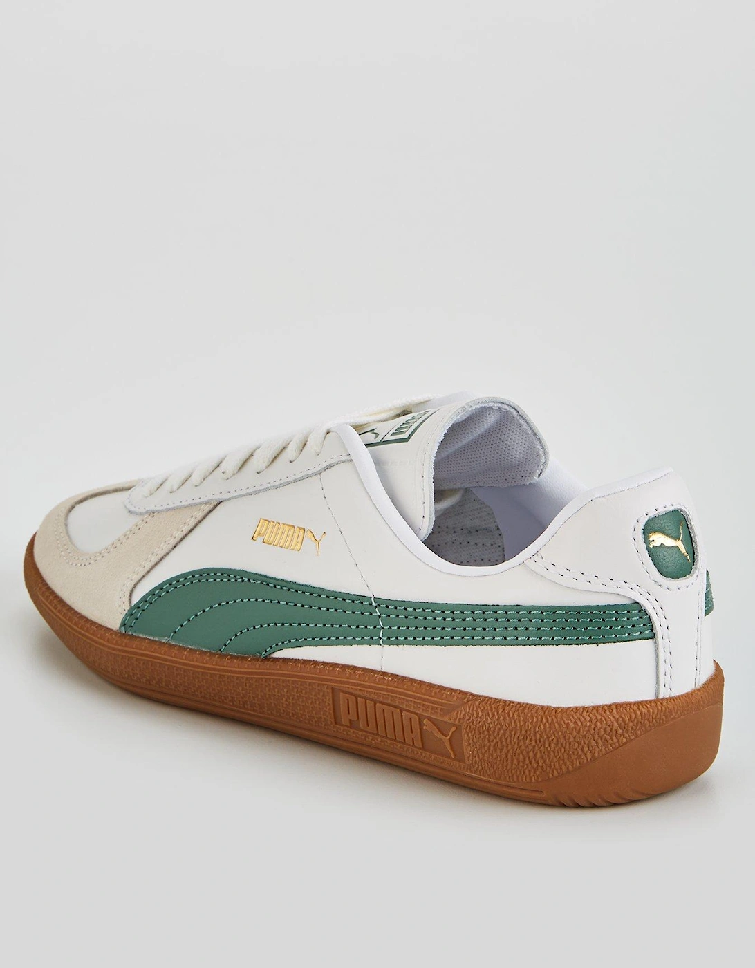 Womens Army Trainer - White/green