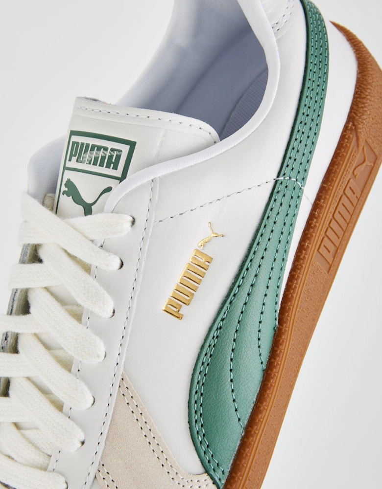 Womens Army Trainer - White/green