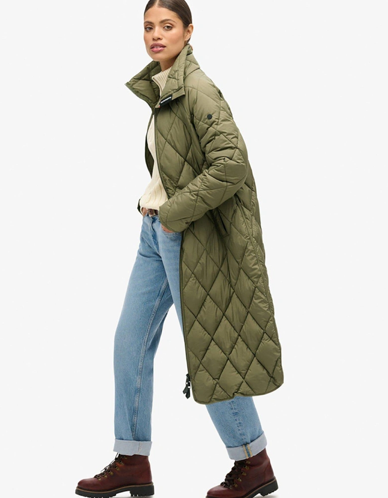 Superlong Liner Jacket - Green