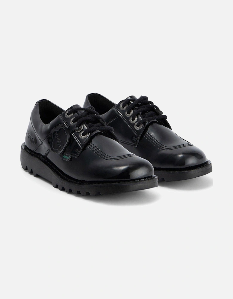 Kick Lo Vegan Patent Shoes - Black