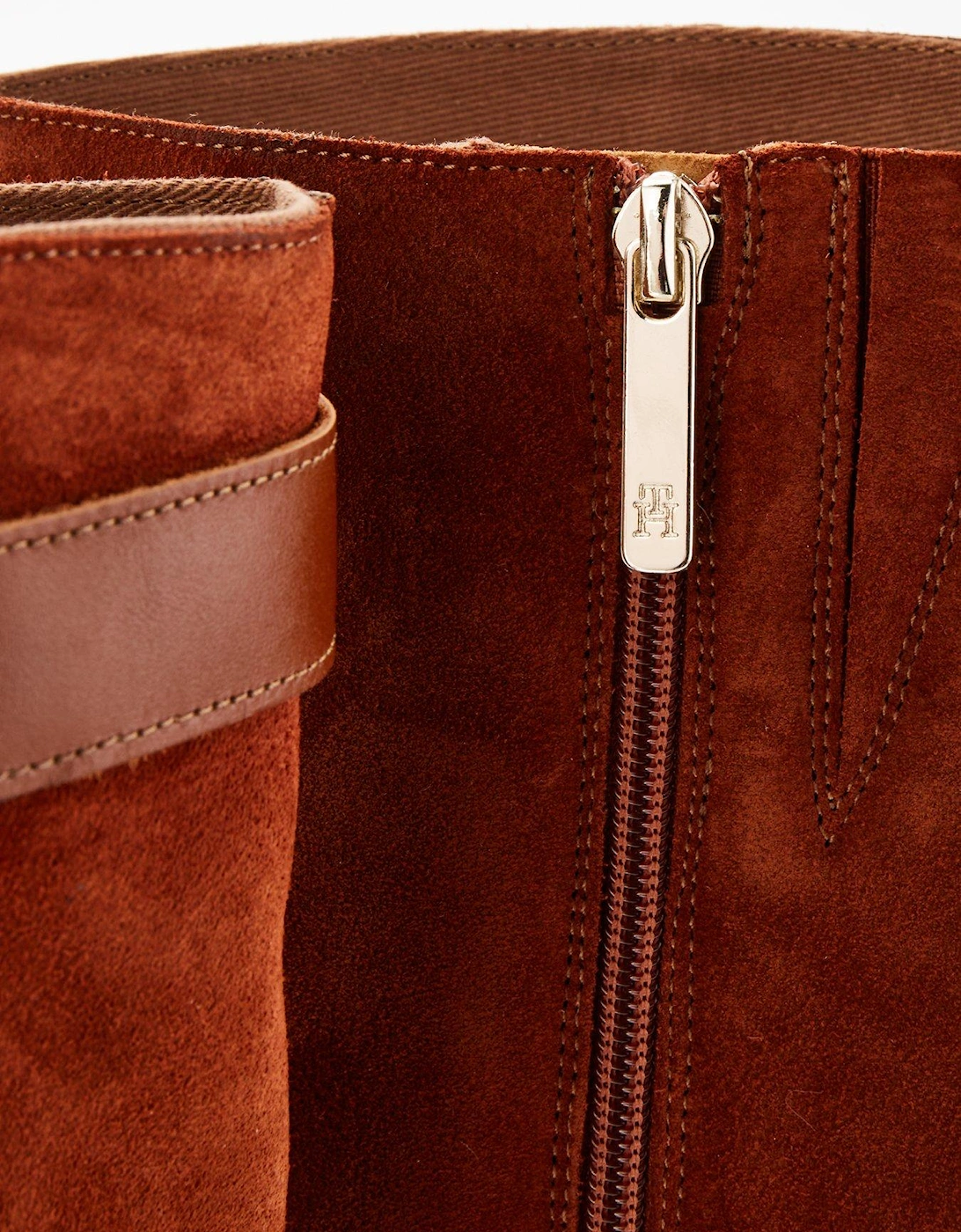 Leather Riding Boots - Brown