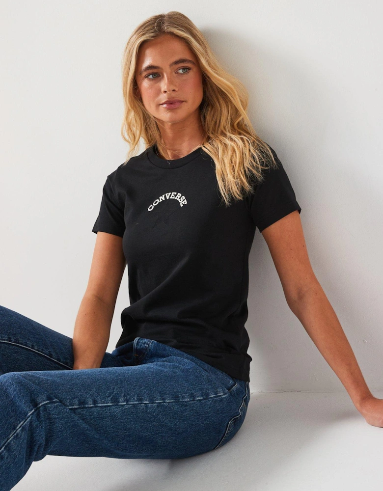 Womens Chuck T-Shirt - Black