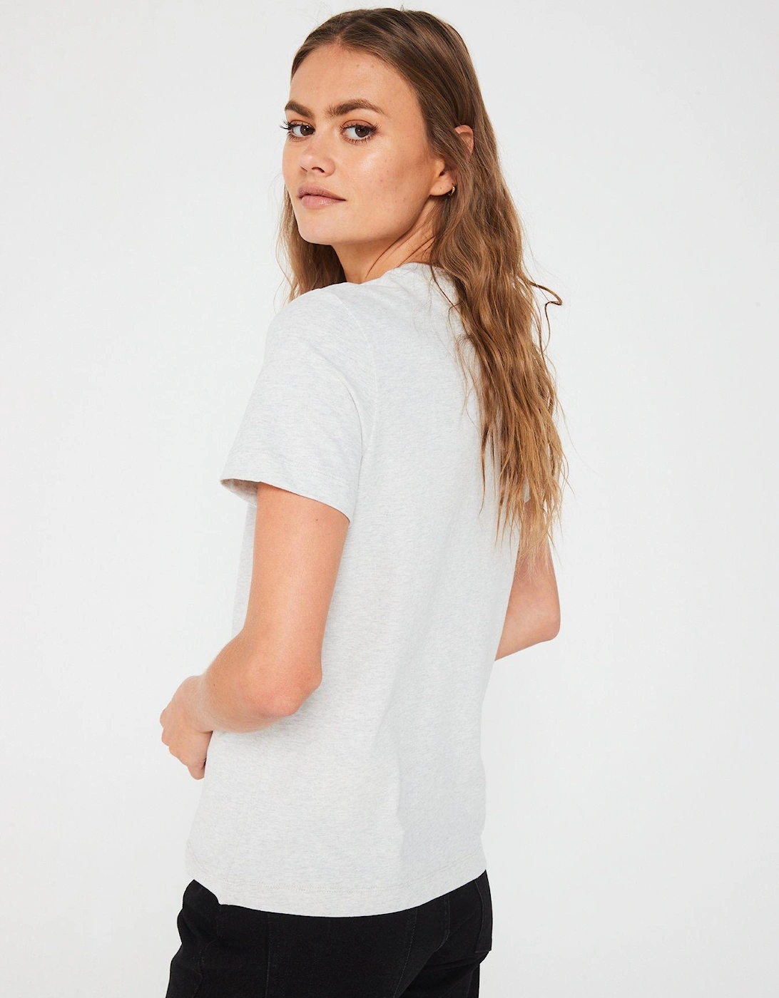 Monologo Short Sleeve T-Shirt - Grey