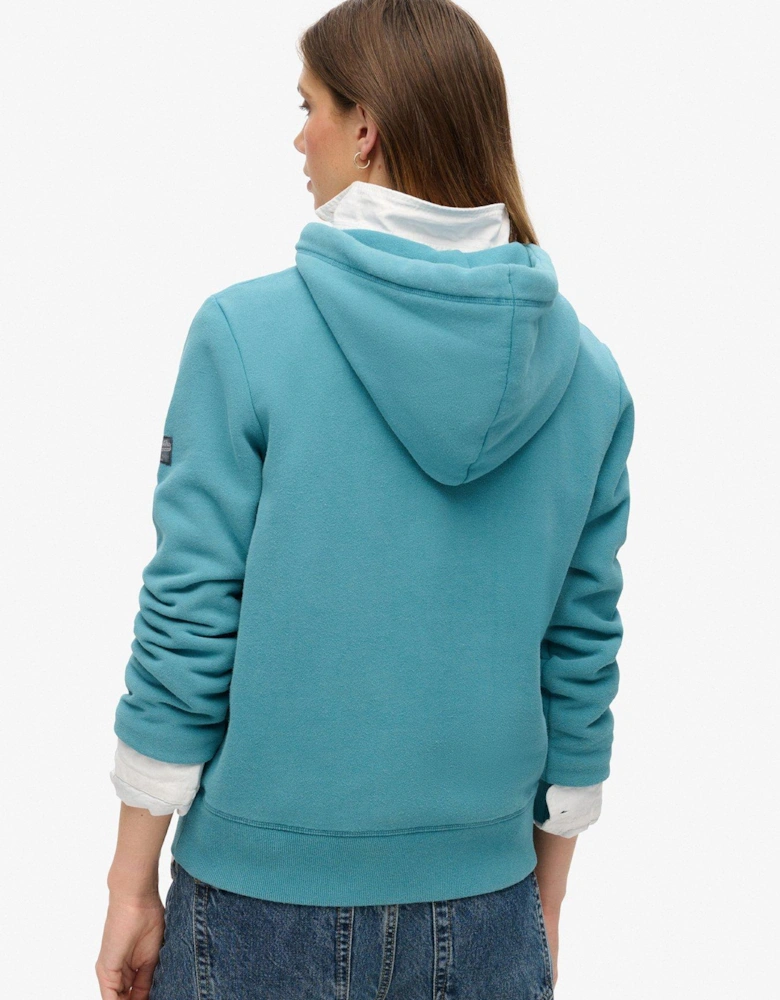 Classic Vl Graphic Hoodie - Blue