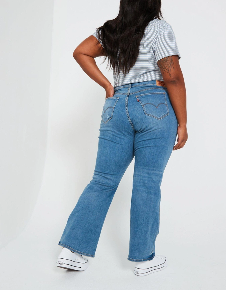 315 Plus Shaping Bootcut Jean - Cave Wall - Blue