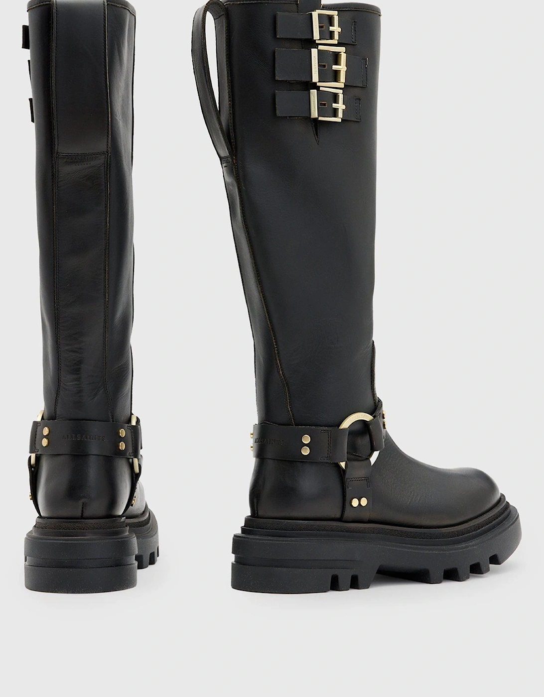 Jade Biker Boots - Black