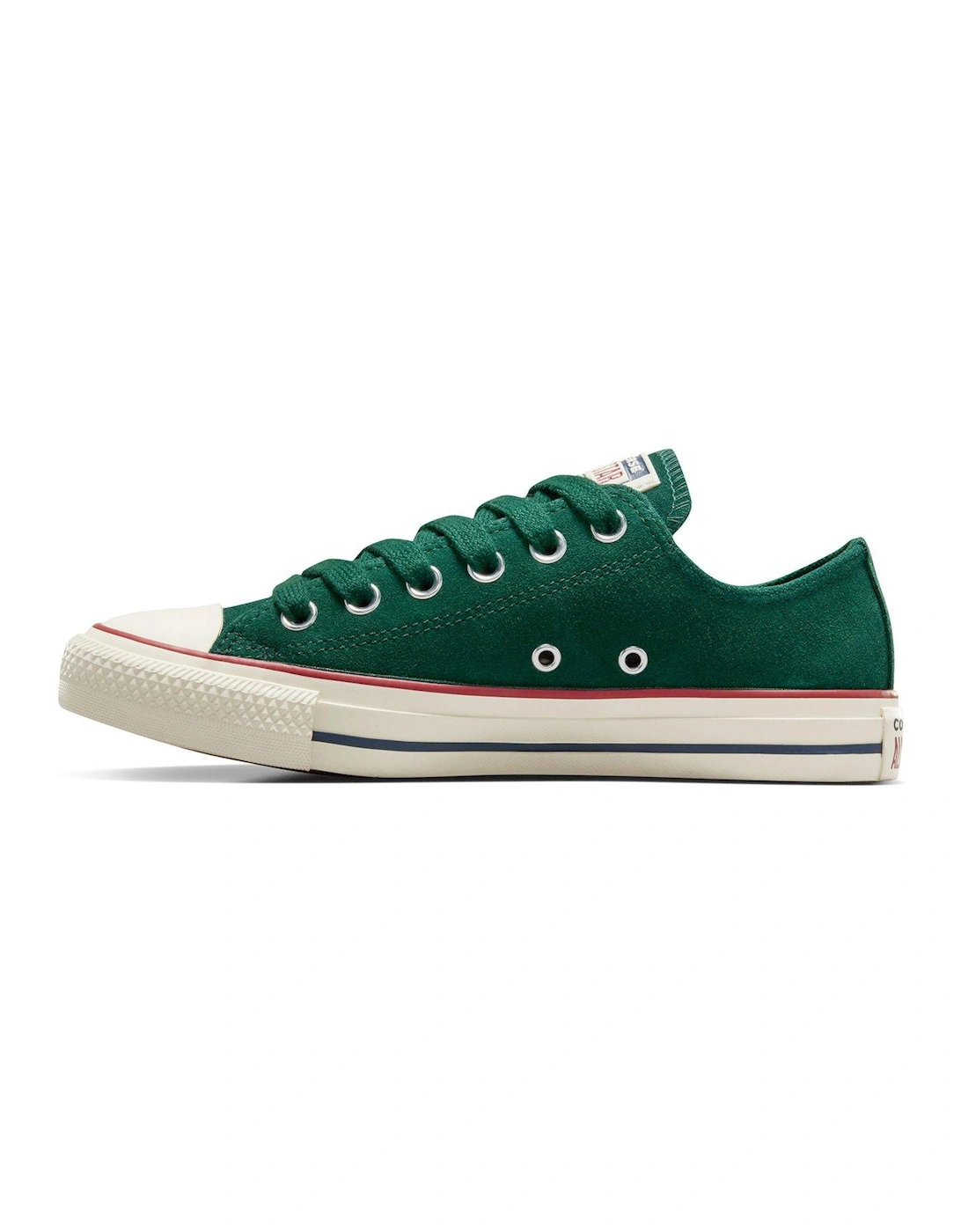 Womens Color Pack Suede Ox Trainers - Dark Green