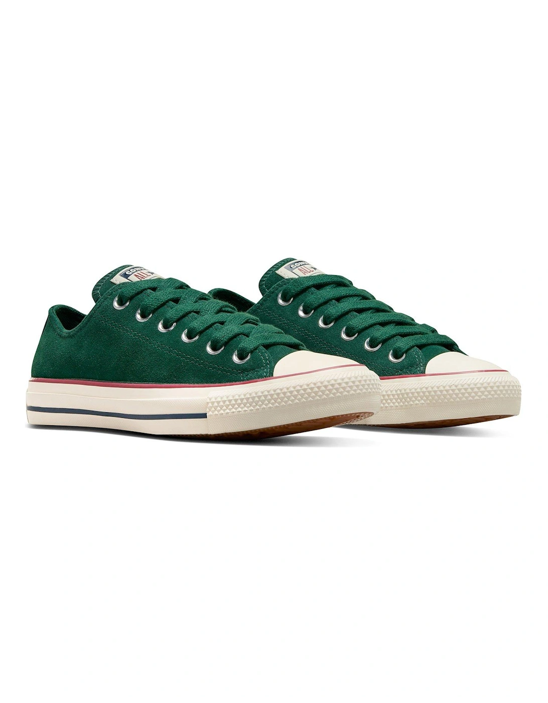 Womens Color Pack Suede Ox Trainers - Dark Green