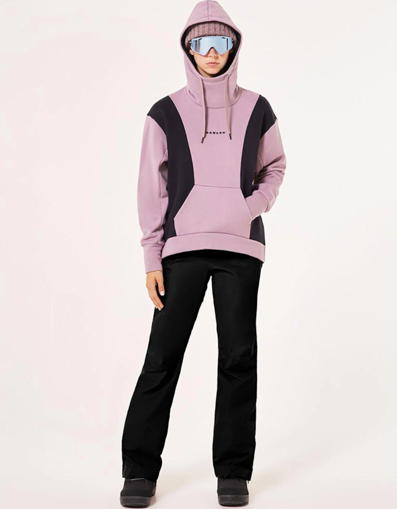 Women's Rosy RC Water Repellent Fleece Ski Hoodie - Purple