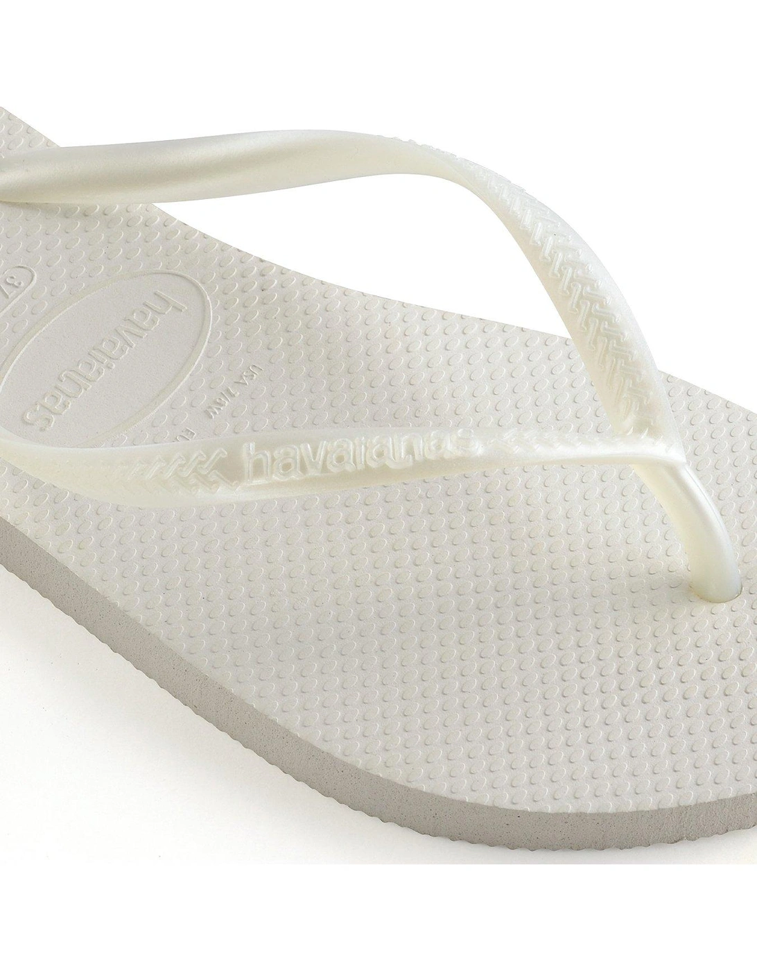 Slim Flip Flop - White