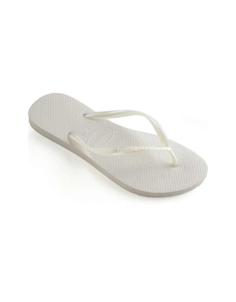 Slim Flip Flop - White