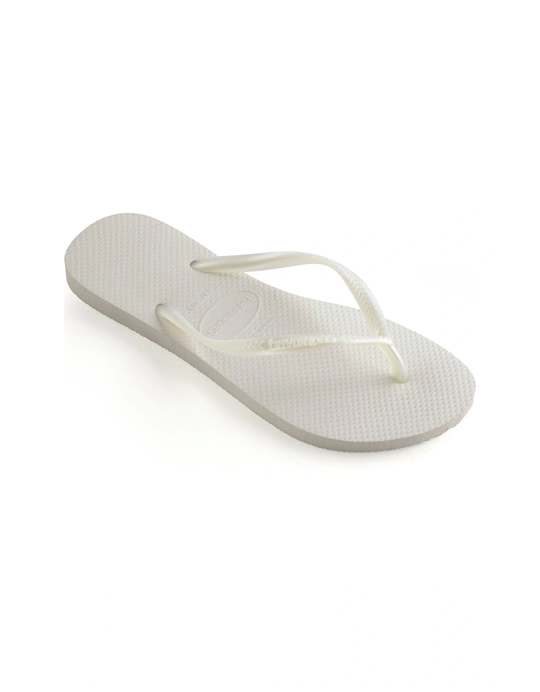 Slim Flip Flop - White