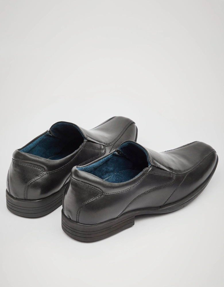 Dundee Boys Slip On Shoes - Black