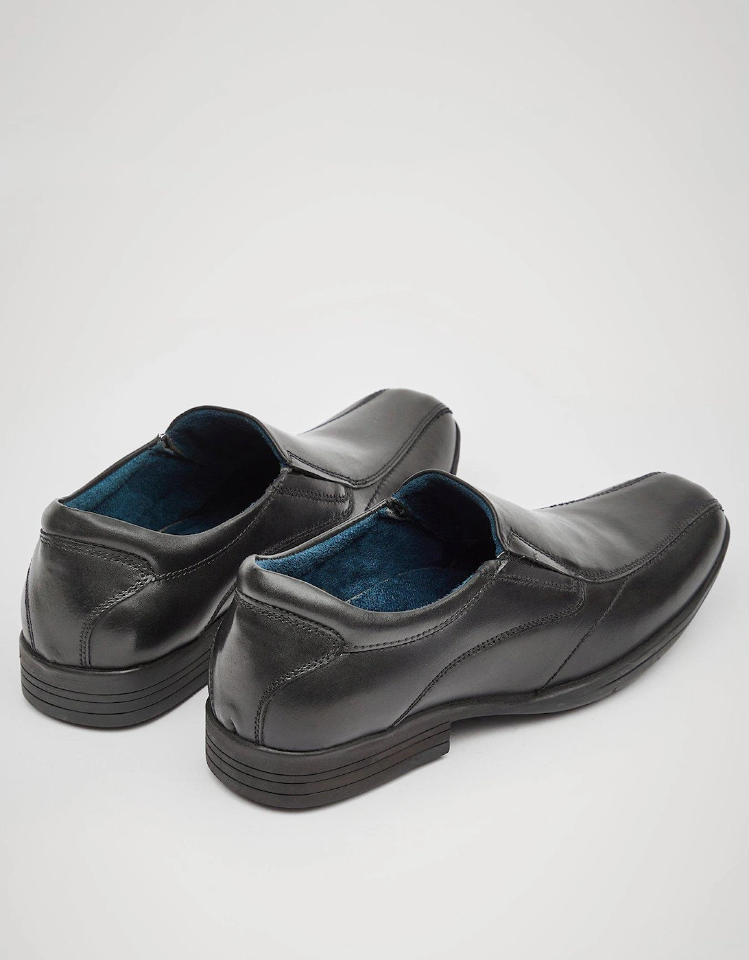 Dundee Boys Slip On Shoes - Black