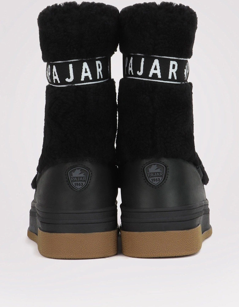 Janie High Snow Boots - Black