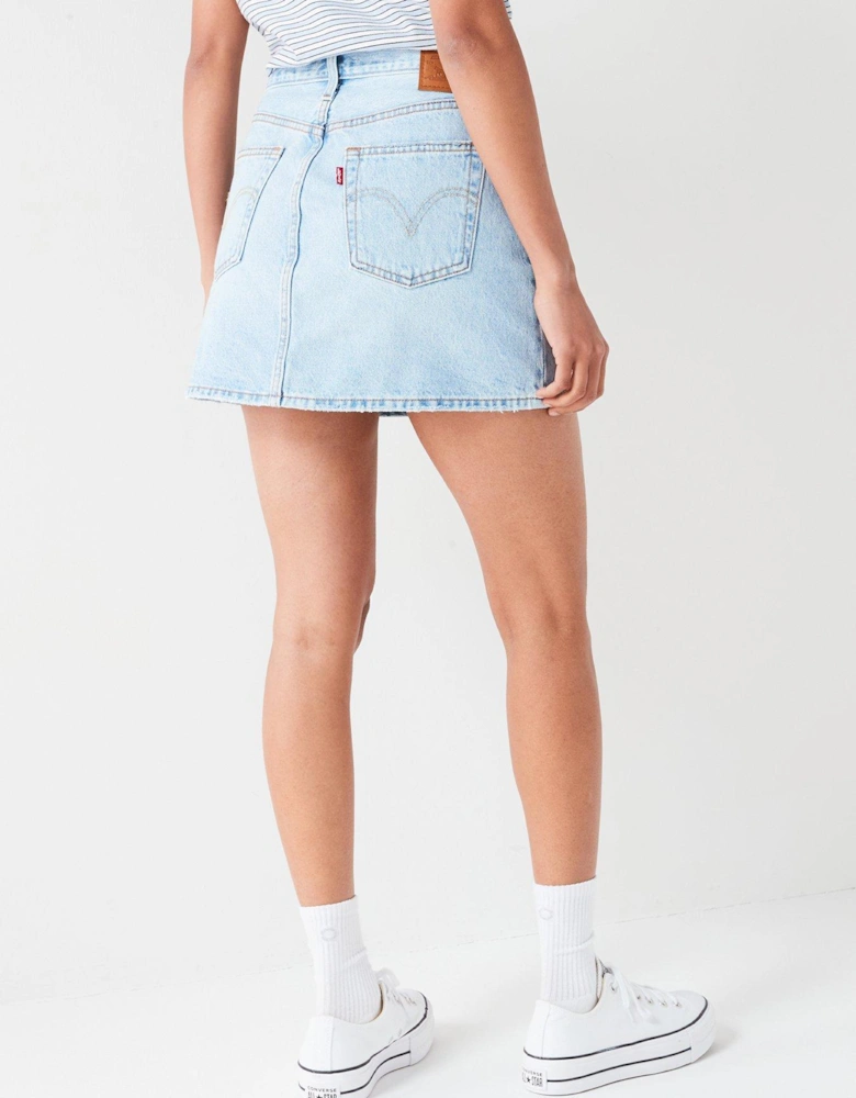 Icon Skirt - Front And Center - Blue
