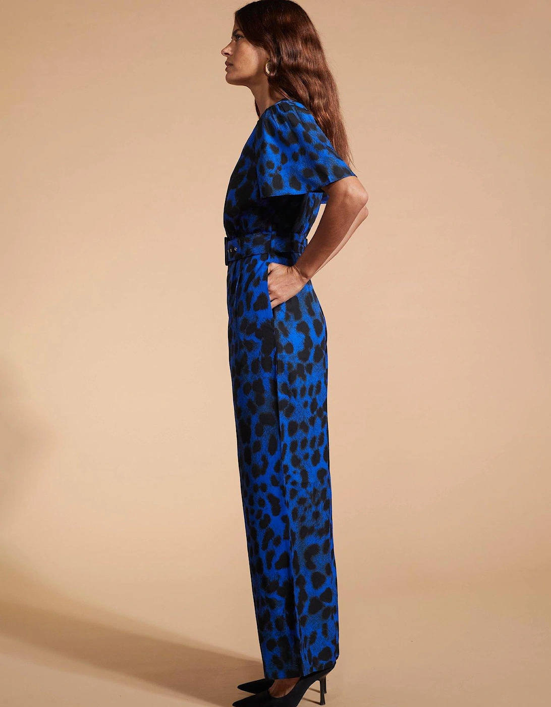 Print Jumpsuit - Blue