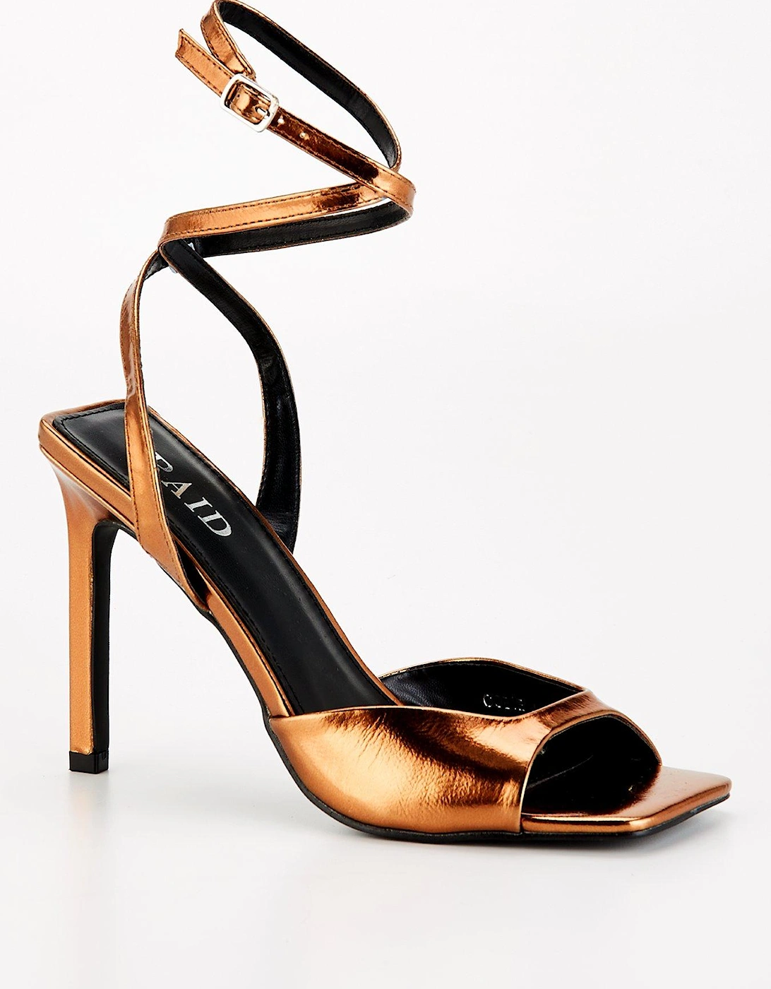 Cobie Heeled Sandal - Bronze