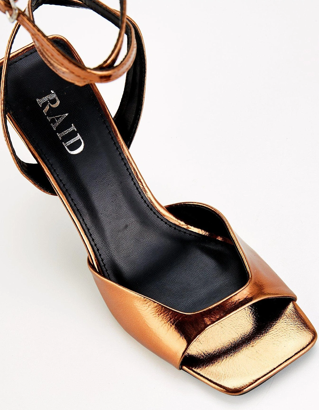 Cobie Heeled Sandal - Bronze