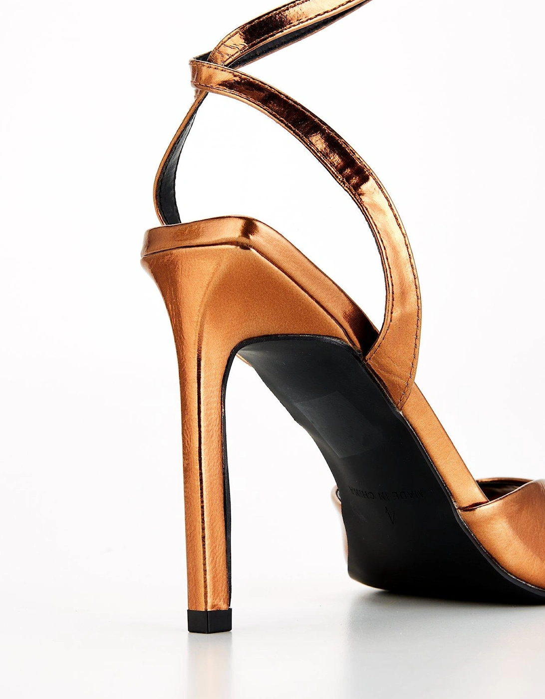 Cobie Heeled Sandal - Bronze