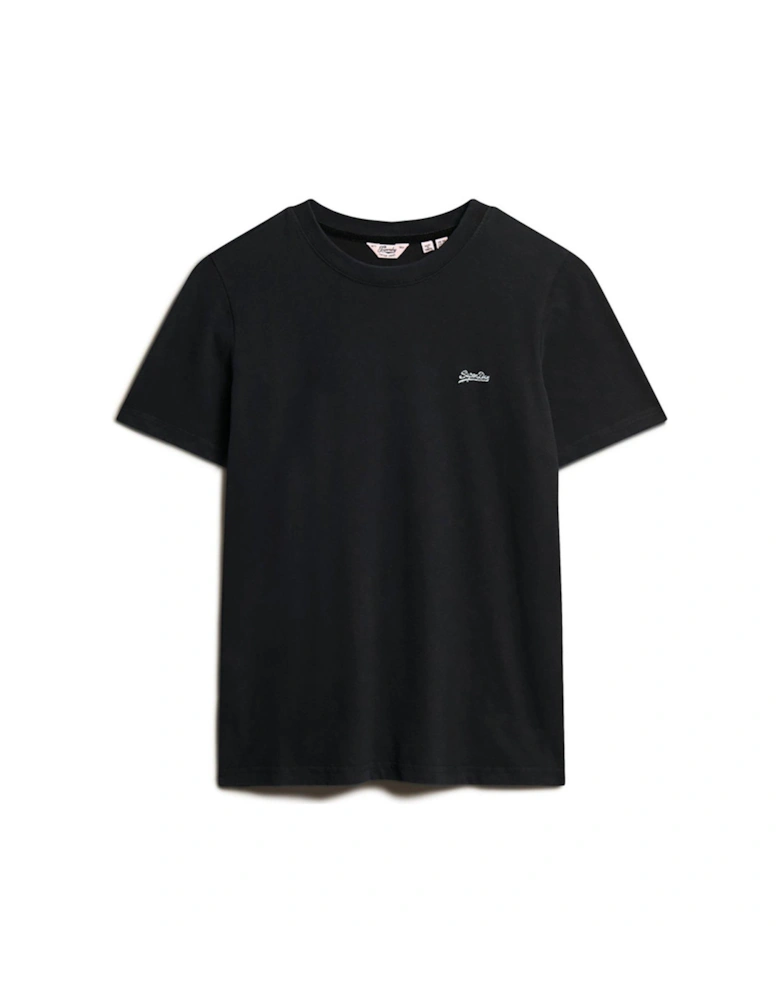 Essential Small Logo T-Shirt - Black