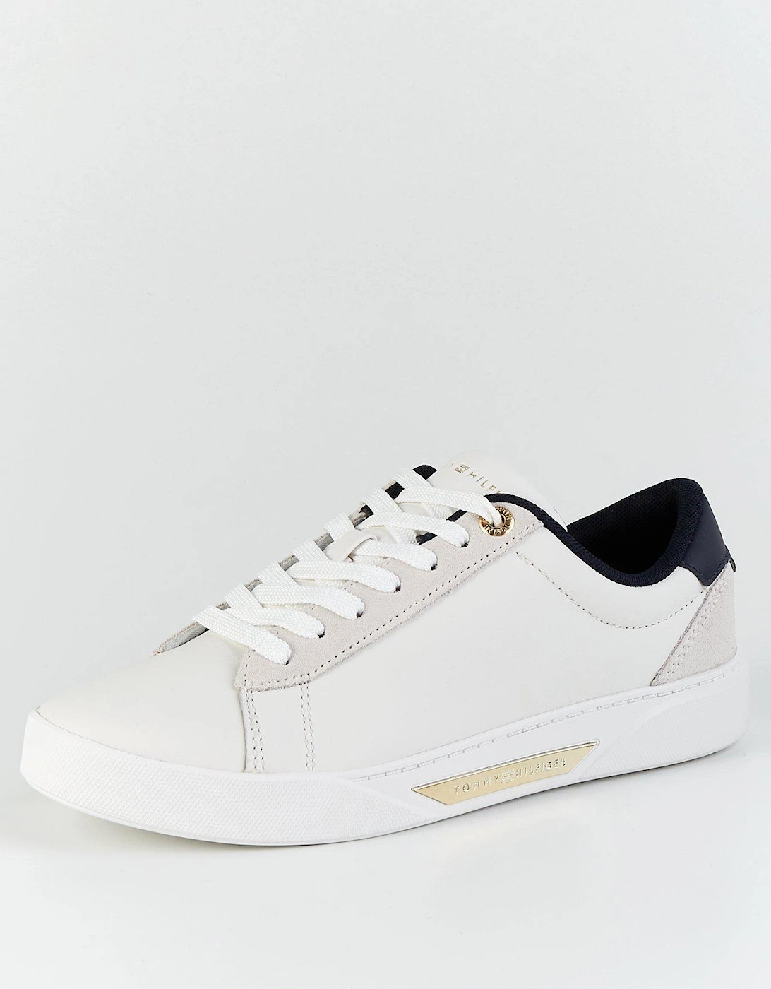 Chic Court Trainers - White