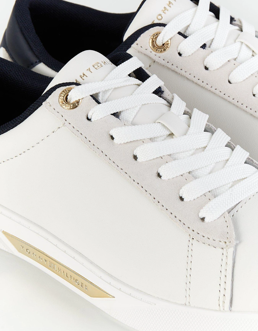 Chic Court Trainers - White