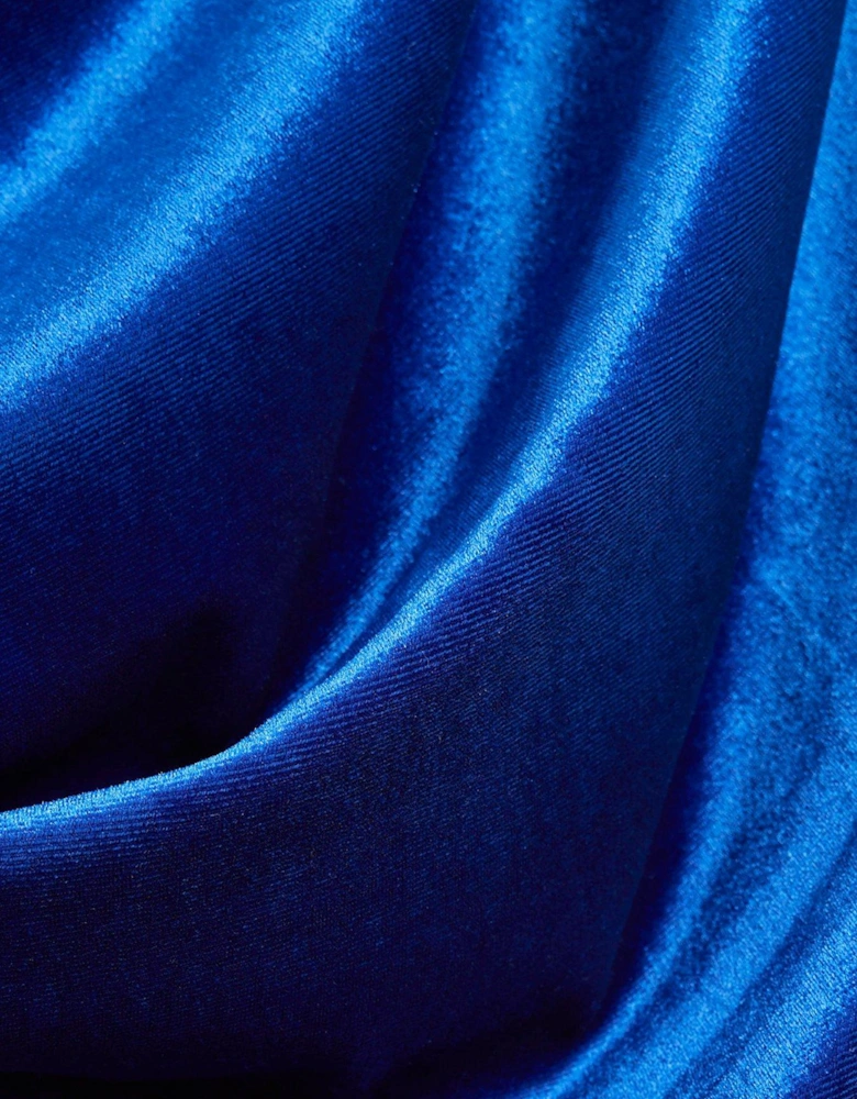 Asymmetric Twist Top - Bright Blue