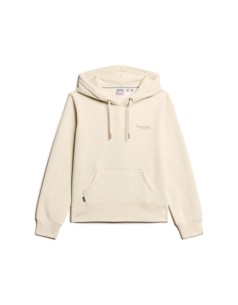 Essential Logo Hoodie - Cream