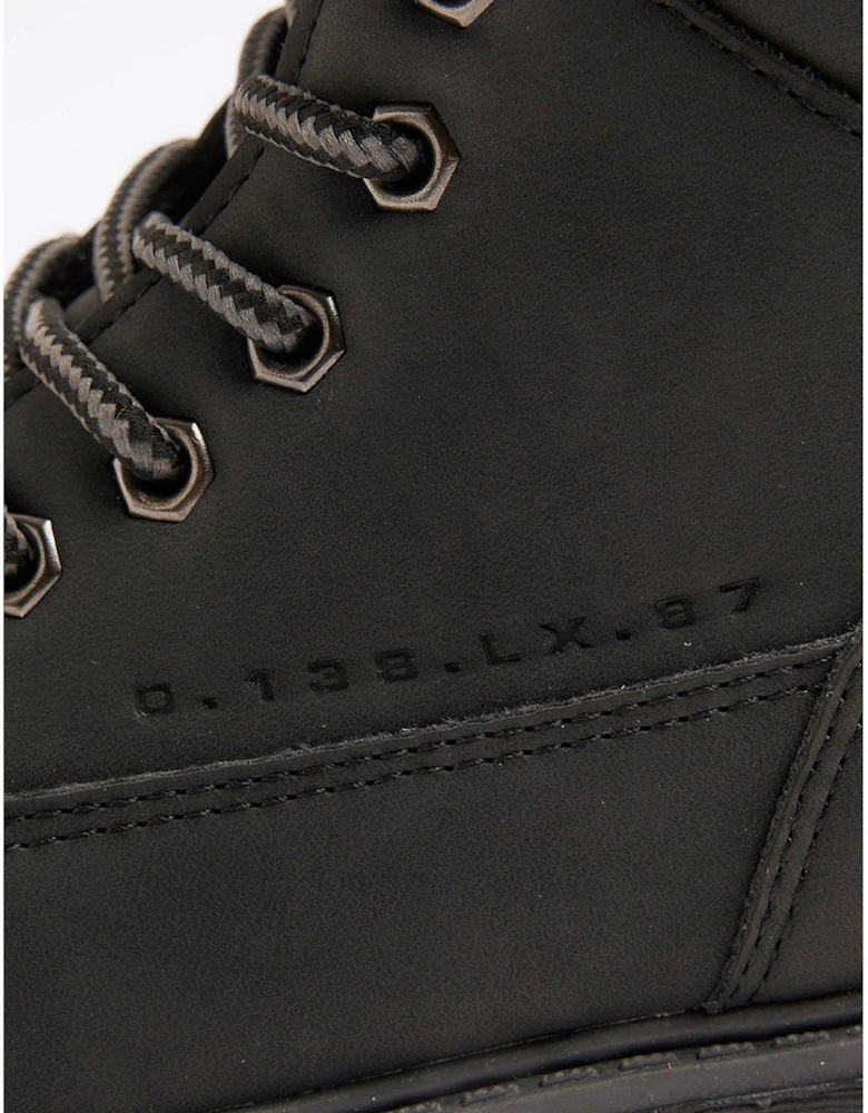 Older Boy Worker Boots - Black