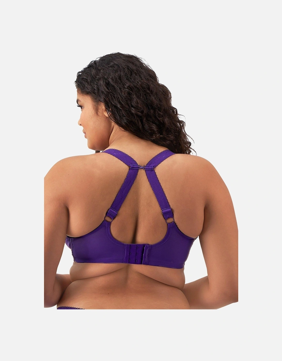 Charley Underwired Plunge Bra - Purple