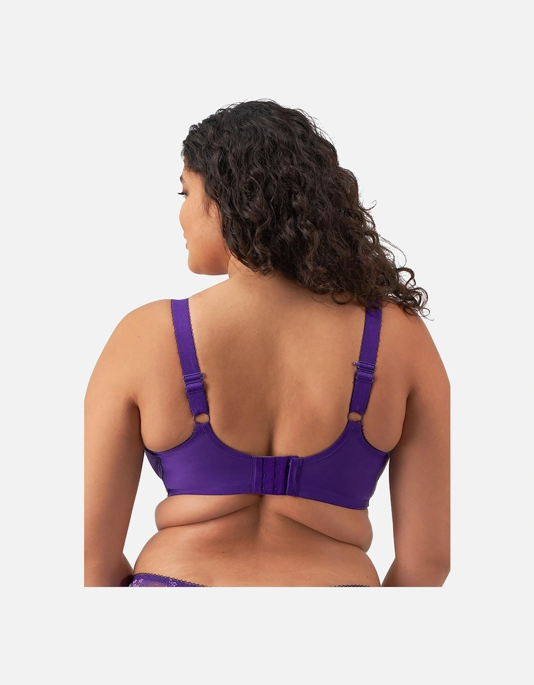 Charley Underwired Plunge Bra - Purple