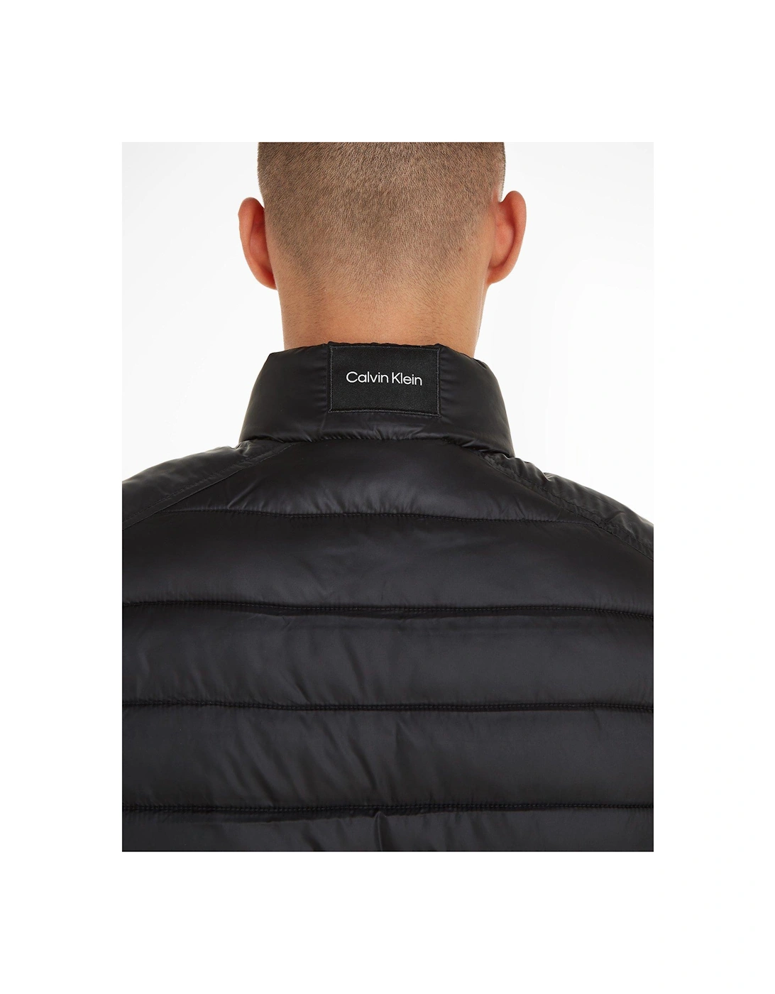 Side Logo Vest Gilet - Black