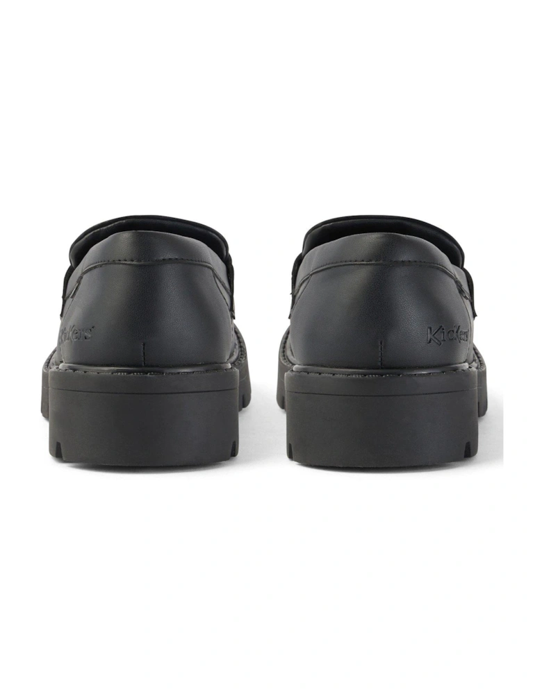 Kori Vegan Loafers - Black