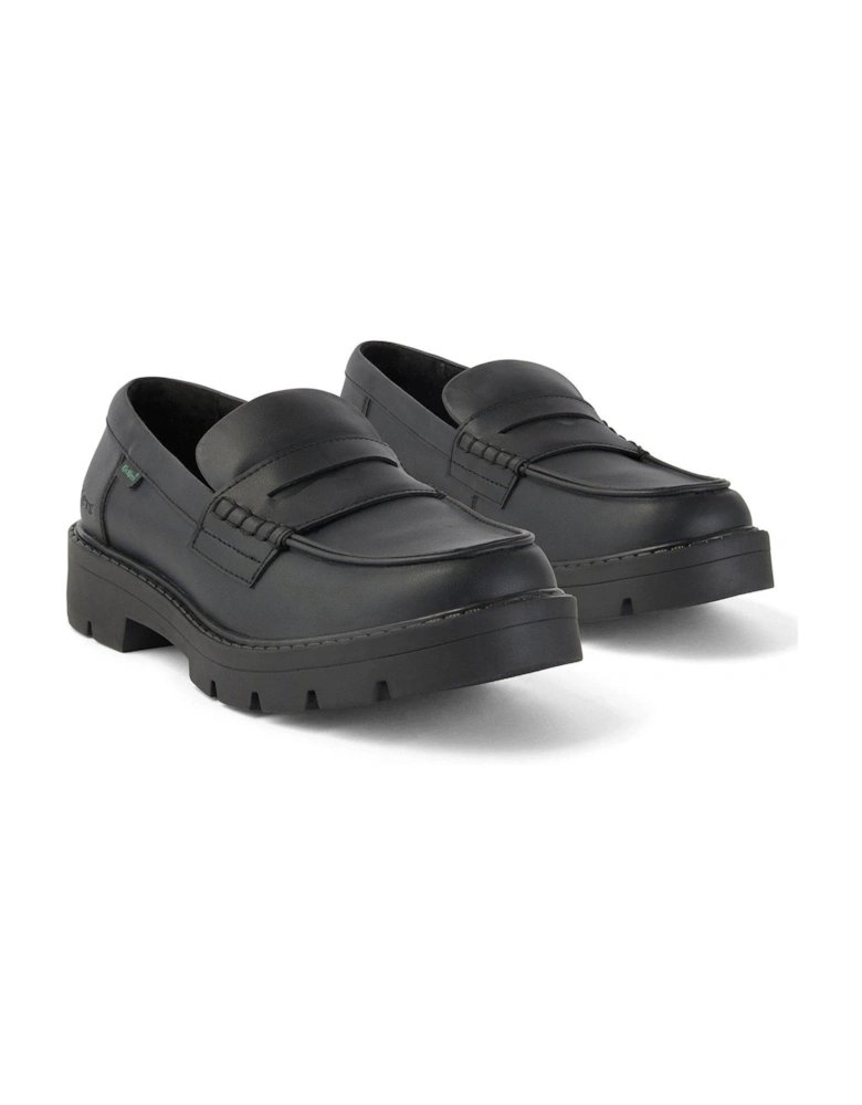 Kori Vegan Loafers - Black