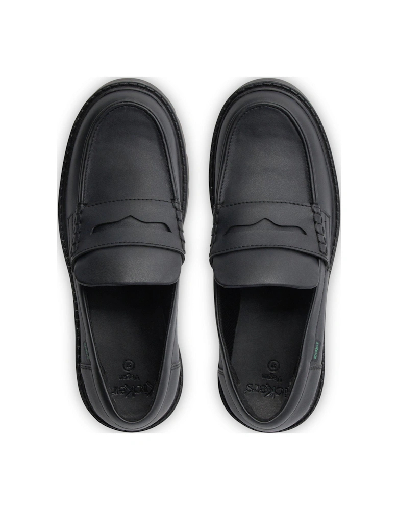 Kori Vegan Loafers - Black