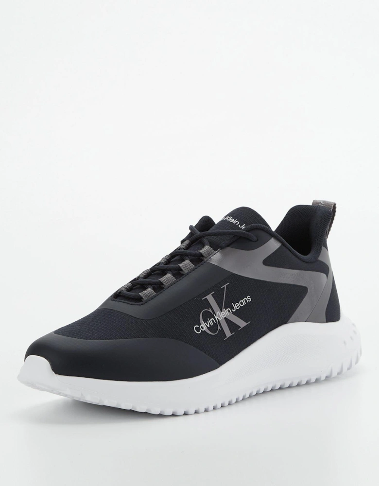 Eva Runner Low Lace Sneakers - Navy