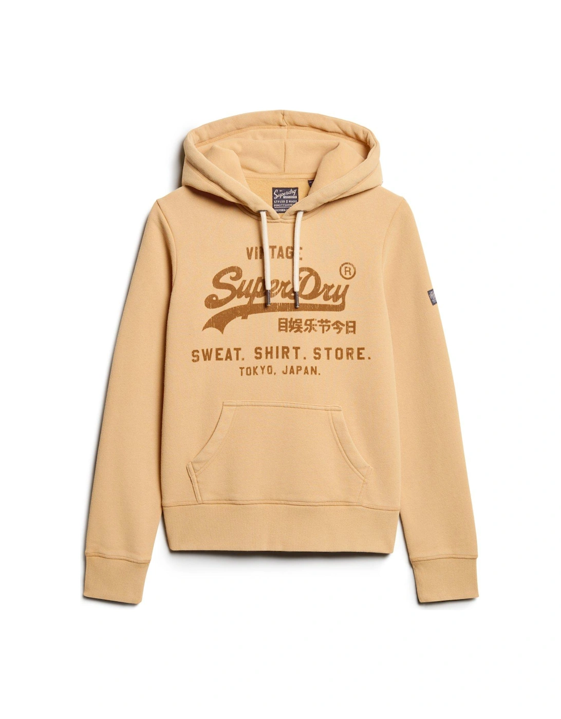 Classic Vl Graphic Hoodie - Brown