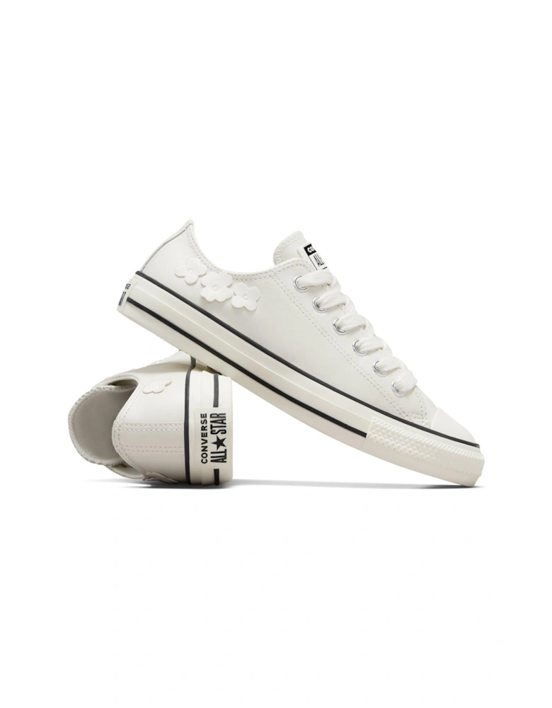 Womens Metallic Ballet Leather Hi Trainers 
