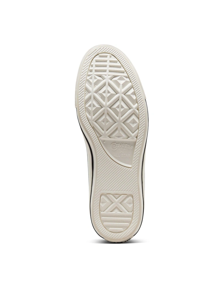 Womens Metallic Ballet Leather Hi Trainers 