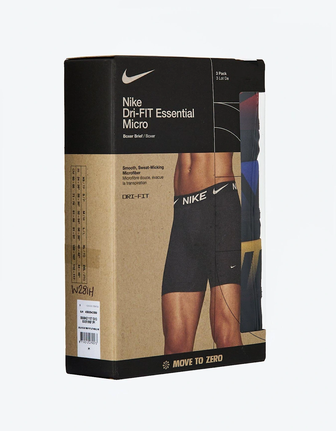 3pk Boxer Brief - Black/ombre Waistband