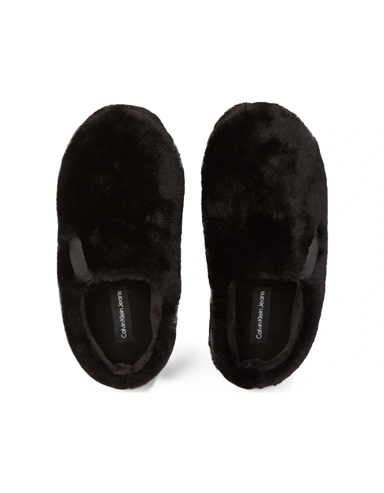 Mule Slippers - Black