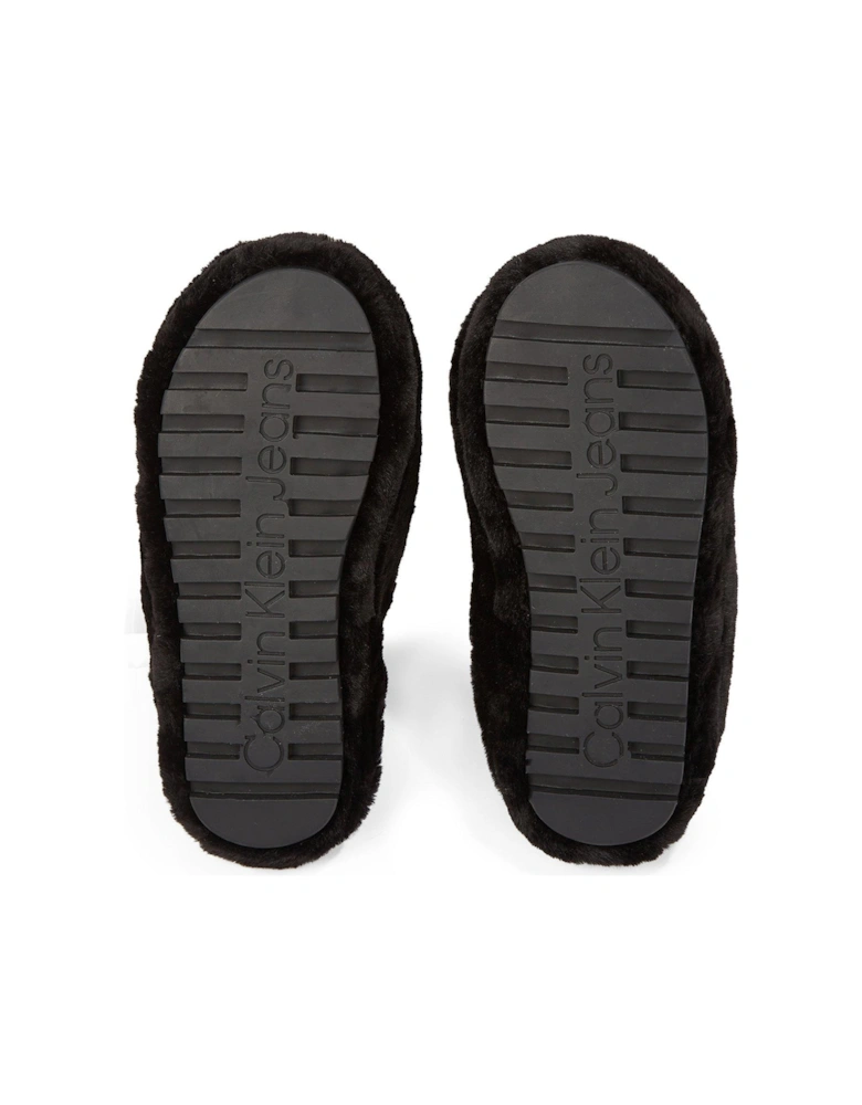 Mule Slippers - Black