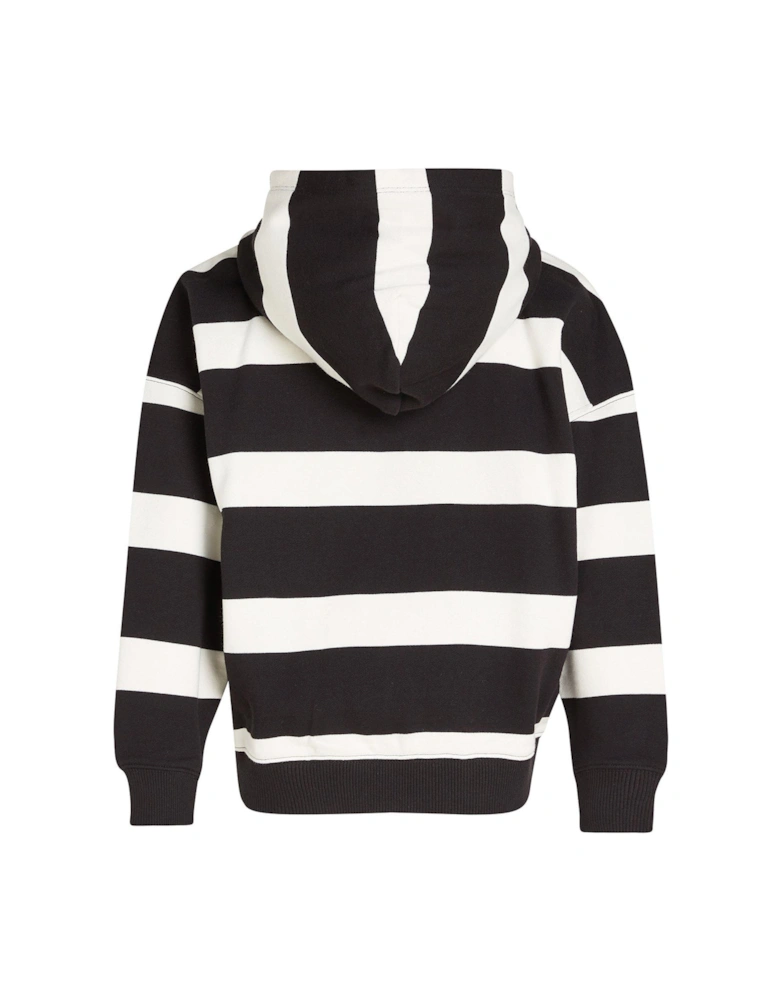 Boys Striped Hooded Zip-through - Multi